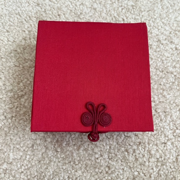 NWB Pier 1 Chinese Li Bien Christmas Heart Ornament - Picture 5 of 5